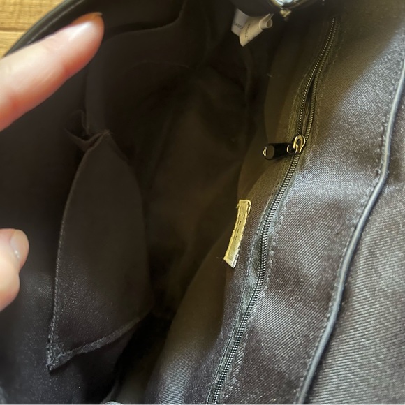 Elegant Black and Silver Women's Backpack/Purse - Picture 3 of 3